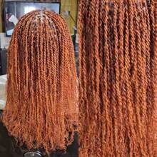 QVR QUEEN VIRGIN REMY 50克/包 非洲卷发散装接发，适合编辫、迷你扭辫、脏辫，高品质真人发接发，男女通用，多种颜色可选（黑色、棕色、金色、酒红色、渐变色等），自然柔软，可染色和烫发。 - SORANGE - 查看 6
