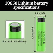 1/2/4/6/24 Pcs 3.7volt 3.5Ah 18650 Rechargeable Battery 3.7v 3500mAh Batteries 18650 Rechargeable Battery Lithium 3.7 Volt Button Top For Flashlights And Headlamp,Headlight Etc - 24 Đếm - Xem 7