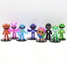 1/2 piezas Figuras de juego de Criaturas de Pesadilla Yarnaby calientes de 7 cm, figuras de acción Pianosaurus sonrientes, modelo de criaturas kawaii, juego de figuras de acción y juguetes, juego de pesadilla, regalos de cumpleaños de dibujos animados, regalos del Día de San Valentín