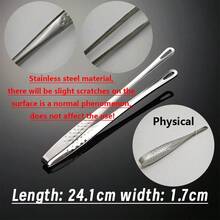 1 pieza Cesta de parrilla BBQ, Jaula de parrilla de acero inoxidable, Malla redonda para parrilla BBQ para verduras, patatas fritas, pescado, Parrilla portátil para barbacoa, Cestas de parrilla para cocinar al aire libre, Rejilla de parrilla para camping y picnic - Multicolor - Ver 12