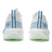 XTEP أحذية جرى مبطنة وقابلة للتنفس من KunPeng، للرجال، للخارج/الطرق 875219110025 - الأبيض الكلاسيكي/الأخضر القزم/الأزرق السماوي البحري - مشاهدة 5