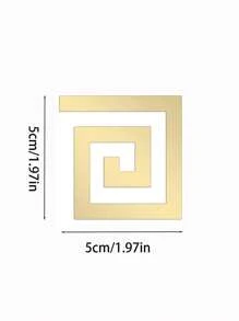 Juego de 10/20 pegatinas con espejo autoadhesivo - Tamaños versátiles de 5/10 cm para una fácil decoración del hogar, perfectas para la sala de estar, el dormitorio, los bordes de los gabinetes y las ventanas, pegatinas, decoración de pared, artículos de decoración de primavera para renovar su hogar, pegatinas de decoración de fiestas, regalos de cumpleaños y graduación, pegatinas de espejos de pared de acrílico para la decoración de la habitación