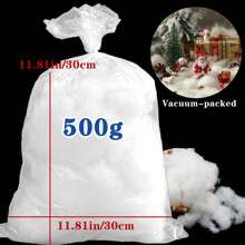 High-Quality Soft Stuffed Material, 500g/1000g - High Elasticity Filling Cotton For Toys, Pet Beds, Textiles, Backrest Pillows, Christmas Tree & Snowflake Decorations, DIY Crafts, With A High Elasticity And Delicate Softness