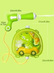 Mochila de agua, juguete de agua para exteriores, lanzador de agua para niños, pistola de agua con tanque de mochila de alta capacidad de 2000ml que tiene correas ajustables, con un alcance de 8 metros, para actividades de juego con agua de verano para niños y niñas mayores de 3 años, juguetes para fiestas en la piscina, batallas con pistolas de agua