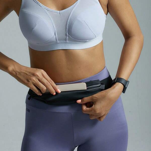 1pc Invisible Sports Waist Bag, Men's And Women's Running Phone Belt, Fashionable And Simple Fitness Equipment, Thin And Waterproof Small Bag