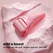 Roller Face Wrinkles Fine Lines Puffiness Stick Massager Skin Care Tools Self Care Gifts Men Women (Pink) - Blue - View 6