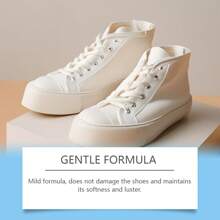 jakehoe 1/2 Set Of White Shoe Foam Cleaner, Deodorizing 100ML Foam Mousse Sneaker Upper, Clean And Wash-Free Whitening Cleaner, Suitable For LITTLE WHITE SHOES, A LEATHER BAG, CANVAS SHOE, Give Gifts To Friends (New And Old Models Are Randomly Sent)