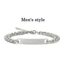 1 pulsera personalizada con foto, pulsera de cadena de acero inoxidable con foto grabada con láser, pulsera de pareja con foto personalizada, estilo de moda con imagen del ojo, regalo de joyería para pareja. Regalos para el Día de San Valentín, Día de la Madre, Día del Padre, Oro, Plata, Negro, Elegante, Colorido, Vintage, Unisex, Hipster, Simple, Casual, Personalizado, Único, Regalos ideales para él, Regalos ideales para ella, Ella, Novio, Novia, Papá, Mamá, Familia, Amigos, Para aniversarios, Para cumpleaños, Para graduación, Para baile de graduación, Para fiestas, Joyería para mujer, Útiles escolares, Vuelta a la escuela, Para la oficina, Para la escuela, Para el aula, Para regalos de maestros, Para la universidad, Para colegas, Para dormitorios, Para maestros, Para niños y niñas, Para adolescentes, Estudiantes de secundaria, Estudiantes de preparatoria, Estudiantes universitarios, Estudiantes de primer año, Estudiantes de segundo año, Estudiantes de grados inferiores