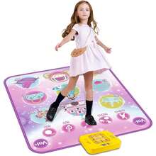 Tapete de Baile para Niños, Alfombrillas Musicales 5 Modos Desafío con Luz Indicadora LED, Manta Juego de Baile Infantil Iluminada Bluetooth, Regalo Juguete para Niño y Niña 4-14 Años - 1 - Ver 2