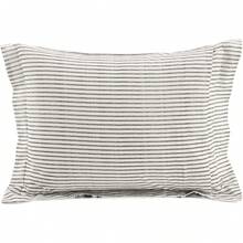 Farmhouse Stripe Reversible Cotton Duvet Cover Set, 2 Piece Set, Twin XL, Navy - Twin Bedding Set - Dorm Decor - Striped Duvet Cover For Kids Or Teens - Farmhouse Bedroom Decor - 黑色 - 查看 9