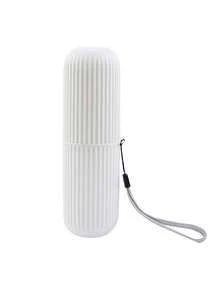 Travel Mouthwash Cup Toothbrush Toothpaste Storage Box Washing Cup Travel Camping Portable Toothbrush Cup Travel Facial Cleanser Set Travel Essentials Beach Fall Decor Vacation Back To School Travel Organizer (Plastic Products, Different Batches Of Products Will Have Slight Color Differences, The Cup's Hand Rope Color Is Randomly Sent) - Multicolor - View 15