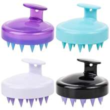 Bath Brush Scrubber Soft Silicone Pet Shower Grooming Shampoo Massage Dispenser For Short Long Haired Dogs And Cats