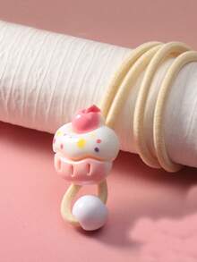 4pcs/1pc Cartoon Children's Glasses Hanging Rope, Elastic Band Elastic Fixing Chain, Male And Female Children's Glasses Anti Loss Chain And Disassembly, Full Of Creative Temperament, Holiday Gift