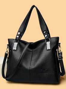 Soft Leather Women's Tote Bag 2025 High-Quality Crossbody Bags For Women 2025 Large Capacity Casual Shoulder Messenger Bags Sac