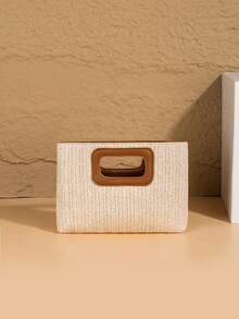 Neue europäische und amerikanische Art gewebte Taschen, Resort-Strohsäcke, Reisetaschen, Mode-Tragbare Aufbewahrungstaschen, Strandtaschen, Strohtragetaschen, Mini-Strohtragetaschen, Stroh-Clutch-Taschen, Stroh-Dinner-Tragetaschen, Sommer-Essentials, am besten passend, perfekt für Frauen, Mädchen, Studenten, Reisen, Urlaub, Strand, Festival, Party, Geschenkidee.