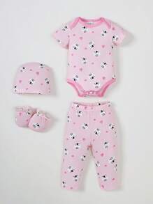 Conjunto de 20 piezas para verano, set multipieza para recién nacidos, adecuado para bebés elegantes y lindos, conjunto de verano de ropa de bebé. La tela es suave y cómoda, adecuada para regalos de set de recién nacidos.