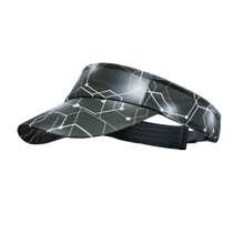 1 pieza Sombrero de sol unisex para deportes al aire libre, talla ajustable, tela transpirable, gorra ligera y de moda con parte superior abierta