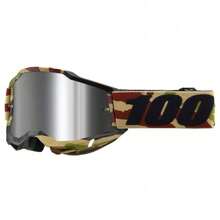 Accuri 2 Mirrored Lens Motocross Offroad ATV Goggles - Pick Color - 銀色閃光鏡 - 查看 1