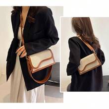 Travistar Bolsas de Mujer, Bolso Bandolera, Bolsa Crossbody Mujer, Bolsa de Mano Pequeño con 2 Correas Fiesta/Noche/Trabajo - Marrón - Ver 7