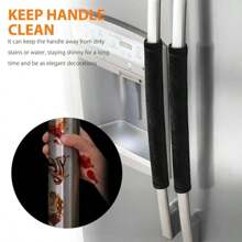 1pc Appliance Handle Cover, Non-Slip Protective Sleeve For Refrigerator, Oven, Microwave Door Handles