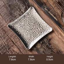 قطعة واحدة وسادة حرارية أنيقة مقاومة للحرارة ذات لون نحاسي عتيق، مناسبة لغرفة الشاي، ديكور المنزل، استقبال المكتب - متعدد الألوان - مشاهدة 12