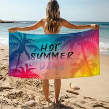 One Pack, Highly Absorbent, Lightweight, Perfect For Sports, Comes With A Large Microfiber Bath Towel, Classic And Timeless Custom Life Photos, Text Or Logo, Is The Perfect Choice For Beach Vacations, And Also An Ideal Travel Gift!
