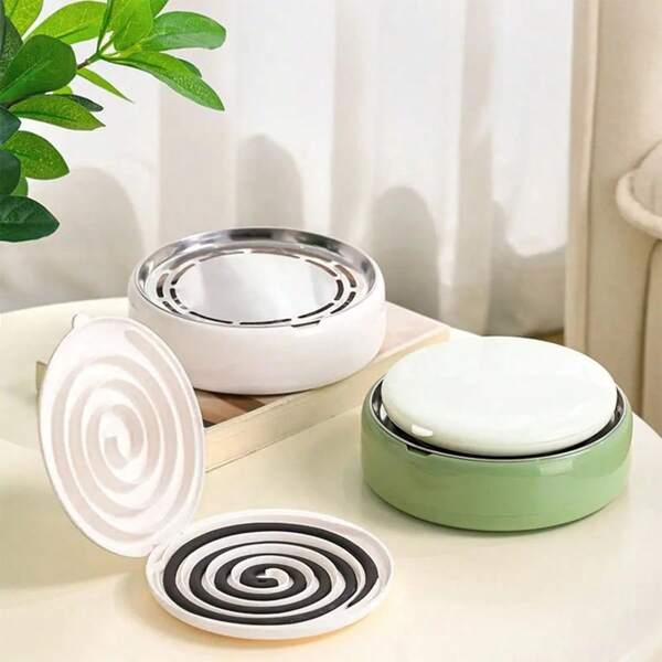 Tray Mosquito Coil Holder Practical And Safe Design Mosquito Repellent Mosquito Killer Sandalwood Incense Burner Can Be Used Indoors And Outdoors