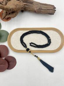 1 pieza Rosario musulmán de 99 cuentas, pulsera de cuentas de oración