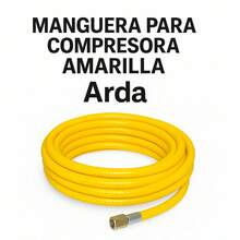 Manguera para Compresora Amarilla Arda | Uso Rudo para Aire Comprimido