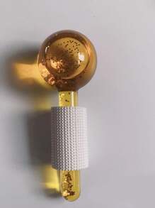 Crystal Facial Cooling Ice Balls - 1pc, Powder Blue, Fragrance-Free For Face & Neck Care Ice Globes For Facials,Beauty,Skin Care Products,Spa,Self Care,Skin Care Tools,Face Care,Esthetician Supplies,Massage,Face Massage Tool,Face Roller,Ice Roller,Ice Roller Face