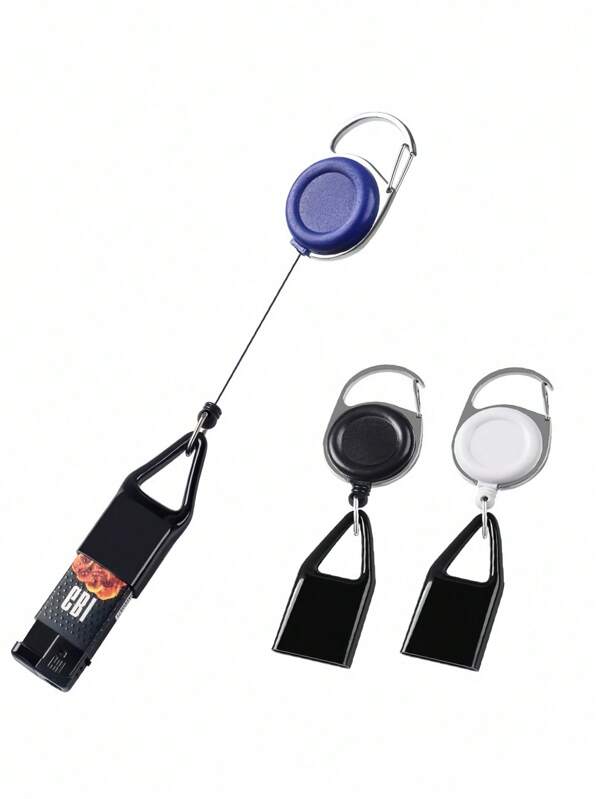 1/3 Housse extensible pour briquet : Gardez votre briquet en sécurité et portable avec un étui de ceinture anti-perte sécurisé et un porte-clés !