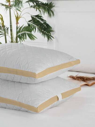 Lovella Paris ClimaCom Kussen Grey/Gold 50x70 Cm Ultimate Sleep Com 1pc view 2