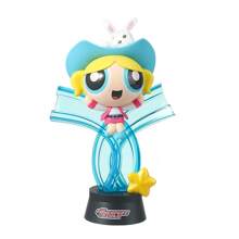 Miniso The Powerpuff Series Western Rose Blind Box Figure Cartoon Cute Desktop Decoration Ornament Toy Gifts (Random Delivery,1pc)