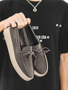 Summer Versatile Loafers Men Breathable Casual Soft-Sole Slip-On Breathable Shoes, Suitable For All Seasons Old Money Chic Autumn - Multicolor - View 5