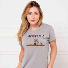 Women's Baby Look I Love Pilates Ref3