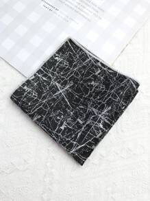1pc Pocket Square Handkerchief, Suitable For Business, Party, Casual And Streetwear