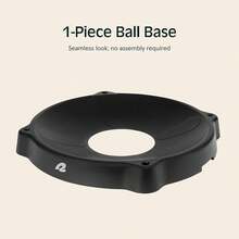 Retrospec Exercise Ball Base - Versatile Yoga And Pilates Accessory, Fits 45, 55, 65, 75cm Balls, Durable ABS Plastic Construction - 1 - View 2