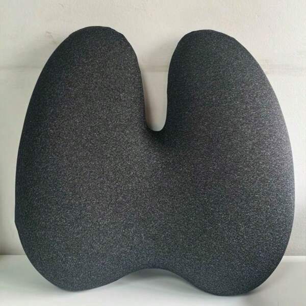 1 pièce Coussin lombaire de soutien en mousse à mémoire de forme pour fauteuil de bureau, soutien dorsal pour siège de voiture, chaise d'ordinateur, fauteuil de jeu