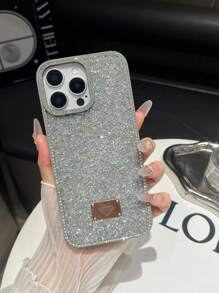 1pc Glittering Ombre Rhinestone Phone Case Compatible With Iphone 16 Pro Max/16/16 Pro/16 Plus/15/15 Pro Max/15 Pro/15 Plus/11/12/13/14 Pro Max/XS/XR/11 Pro/11 Pro Max/12 Pro/12 Pro Max/13 Pro/13 Pro Max/7 Plus/14 Pro/14 Pro Max/14 Plus/7 Plus/8 Plus/8/SE2, Soft Waterproof Shockproof Anti-Fall Scratch Resistant