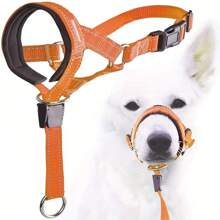 Correa ajustable para mascotas, bozal de perro, máscara antimordedurasparaentrenamiento