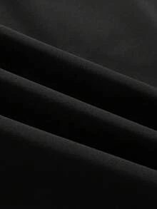 男士加大码宽松休闲运动裤，拉链口袋，抽绳腰带，修身显瘦，适合日常穿着和运动 - 轻便透气，适合春夏穿着