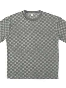 Summer Lazy Style Half-Sleeved Pullover T-Shirt And Straight Shorts Suit Fashion Plaid Loose Soft And Comfortable Men's Clothing All Over Print Summer Loose Contrast Binding  Pocket