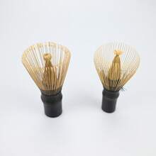 Cirelle 1pc Bamboo Whisk Tea Spoon Matcha Whisk Tea Spoon And Scoop Tea-Making Tools, Natural Log Style, Rama Kitchen Essentials, Afternoon Tea Use, Kitchen Use, High-End Restaurants Supplies Back To School