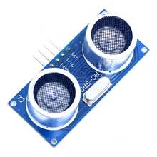 10 piezas HC-SR04 Sensor ultrasónico Arduino/PIC/Raspberry Pi Módulo de medición de distancia universal. - Azul y blanco - Ver 4