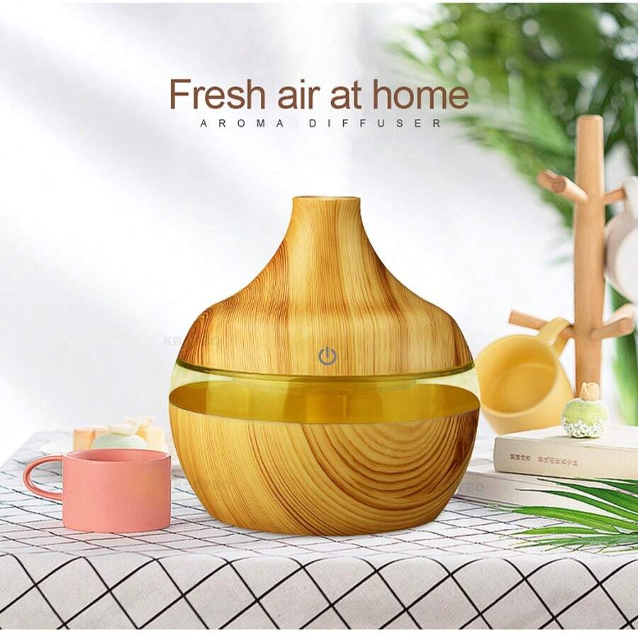 Water Drop Creative 300ml Humidifier USB Plug In Home Small Indoor Air Purification Office Desktop Nebulizer Gift