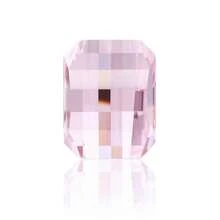 One 100% Cubic Zirconia 8mmX10mm Square Pixel Cut Gemstone For Charms Advanced Jewelry Making Materials DIY