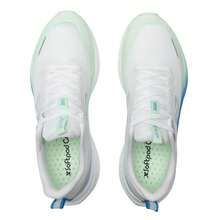 XTEP أحذية جرى مبطنة وقابلة للتنفس من KunPeng، للرجال، للخارج/الطرق 875219110025 - الأبيض الكلاسيكي/الأخضر القزم/الأزرق السماوي البحري - مشاهدة 4