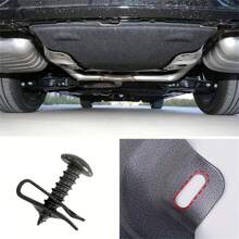 20 Piezas/40 Piezas Juego de tornillos roscadores automáticos en forma de U para metal, accesorios de ajuste para coche y motocicleta
