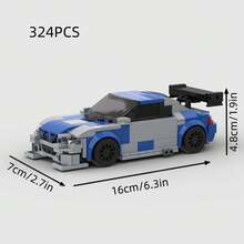 MIKEMENG Black/White/Red Supercar Racing Car Building Block Toys, MOC Construction Toy, Technology And Engineering Building Toys, Boys And Adults Car Toys, Best Collection Gifts For Halloween, Christmas And Birthday