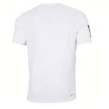 Adidas 男士宽松透气速干休闲训练运动T恤 - 白色 - 查看 2